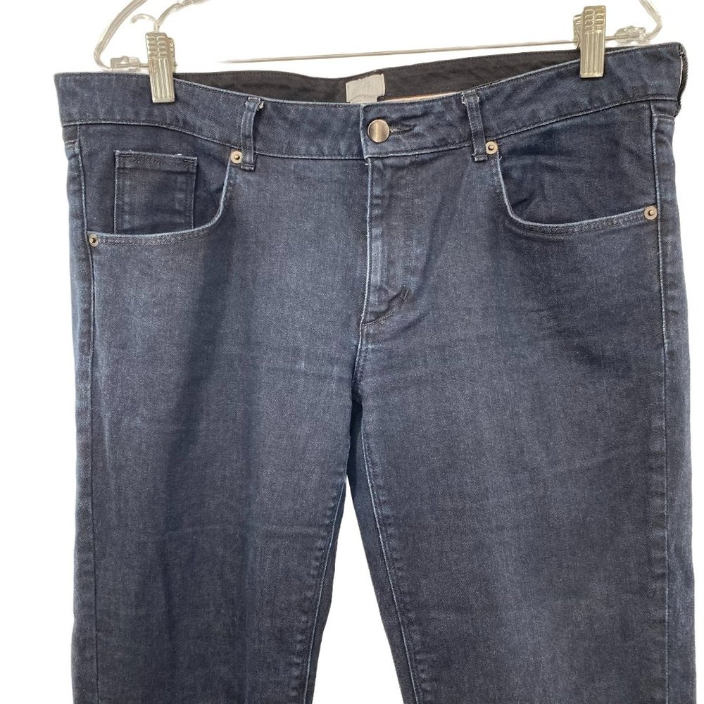 H&M JEANS NAVY WOMENS SIZE 34